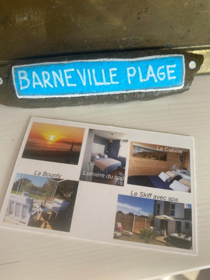 Chambre D'Hotes "Lumiere Du Cap" Vue Mer Barneville-Carteret Exteriör bild