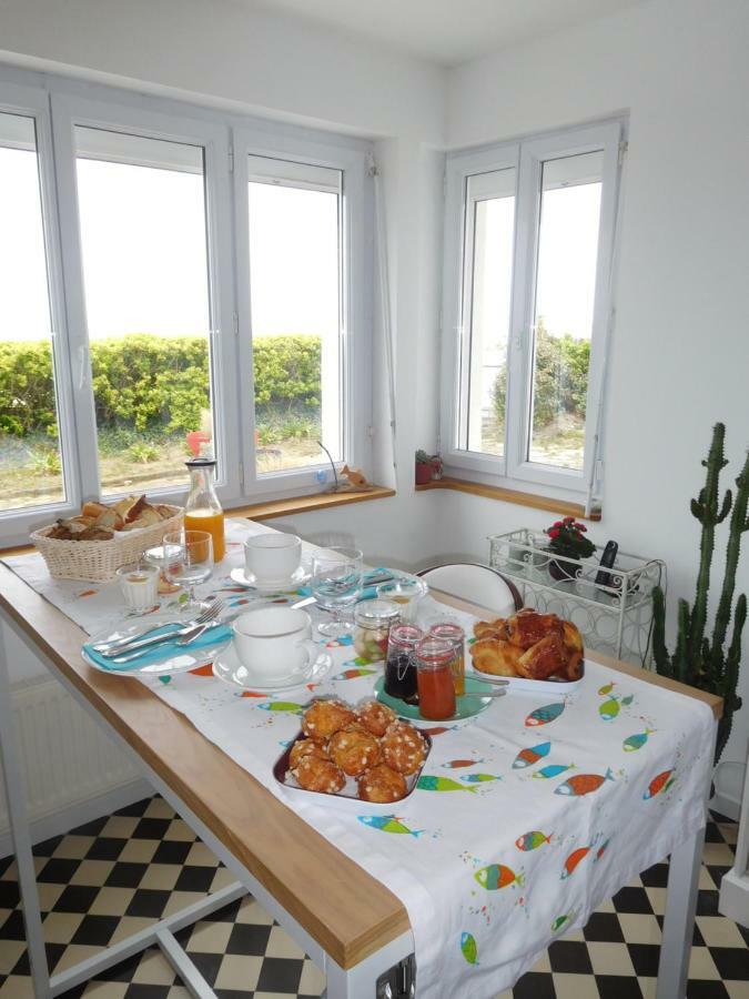 Chambre D'Hotes "Lumiere Du Cap" Vue Mer Barneville-Carteret Exteriör bild