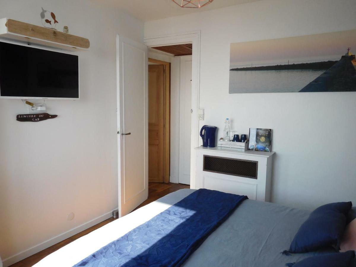 Chambre D'Hotes "Lumiere Du Cap" Vue Mer Barneville-Carteret Exteriör bild
